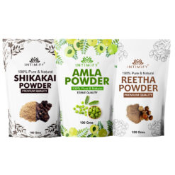 Intimify Amla + Shikakai + Reetha Powder Combo (300 gms)